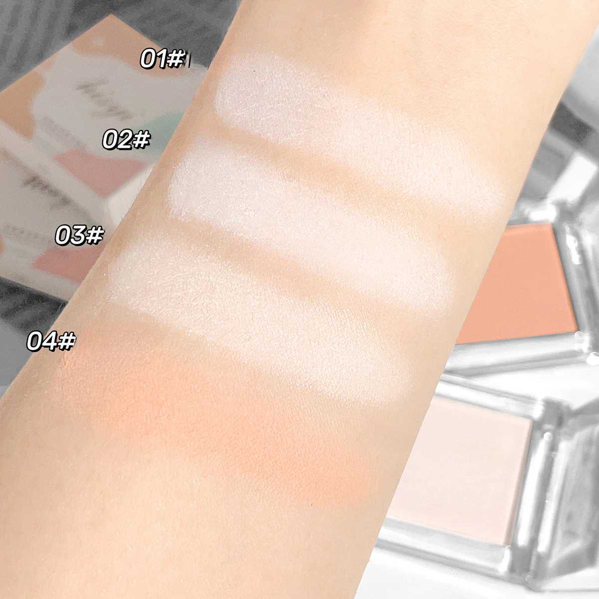 Monochrome Matte High-gloss Eyeshadow Powder Delicate and Long-lasting Color Development Natural Brightening and Grooming Makeup W250722