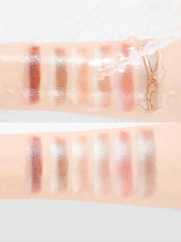 Gradient two-color eyeshadow pen waterproof sweatproof not easy to smudge shimmery fine shiny lazy eyeshadow. W250722