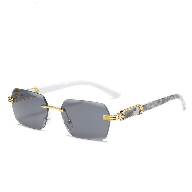 DHsunglasses 2022 New Frameless Cut Edge for Women Fashion Trend Gradient Ocean Lens Sunglasses