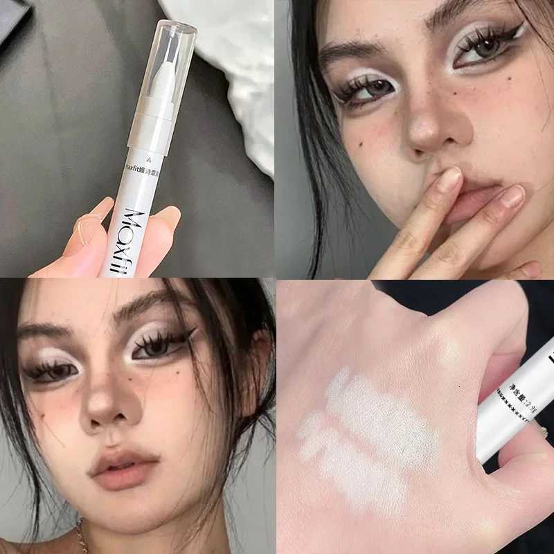 1pc Shimmering Highlight Stick Glitter White Eyeshadow Pencil for Bright Eyes Dazzling Effect Makeup Highlighter Pencil W250722