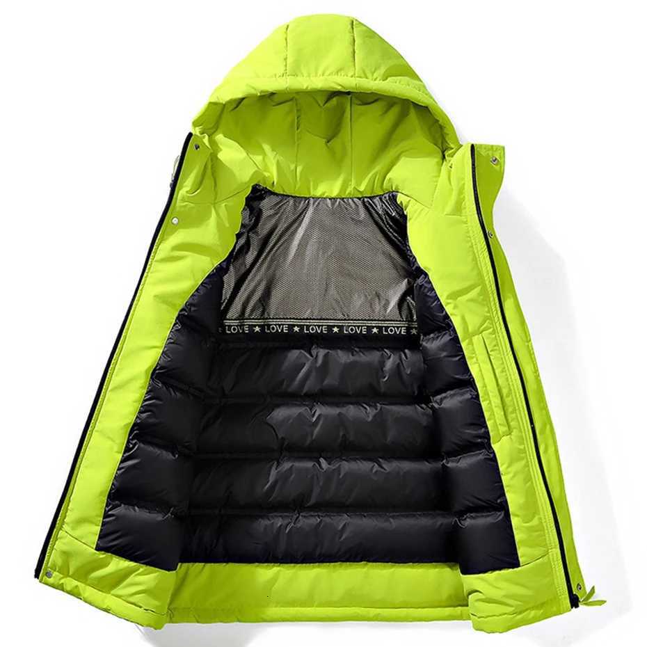 8XL Plus Size Down Jackets 80% White Duck Down Warm Coat Men Thick Warm Parkas Big Size 6XL 7XL Padded Puffer Jackets W250722