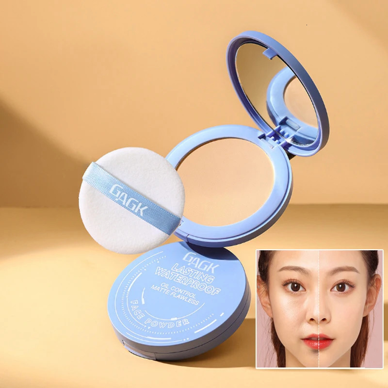 Translucent Bronzer Powder Makeup Nude Face Oil Control Matte Brighten Waterproof Set Press Loose Powder Korean Dupes Cosmetics 250716