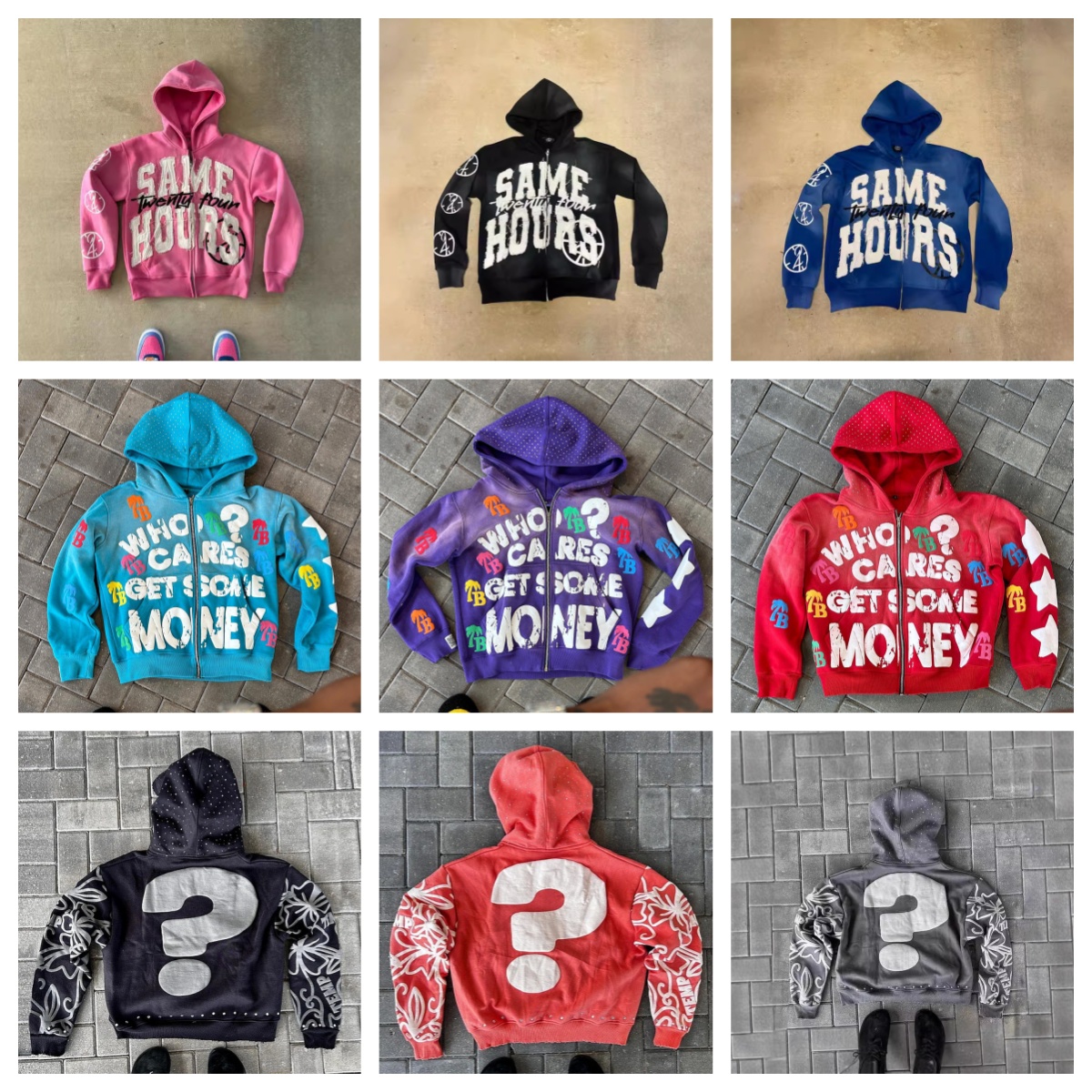 Y2K American Hoodie Hip-Hop Trendy Fashionable Letter Print Design Retro Sports Hoodie Men & Women Foam Sweatshirt