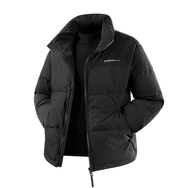Winter Men Windproof Casual Duck Down Jackets Men Puffer Padding Outdoor Jacket Parkas Men Streetwear Loose Jackets Windbreaker W250722