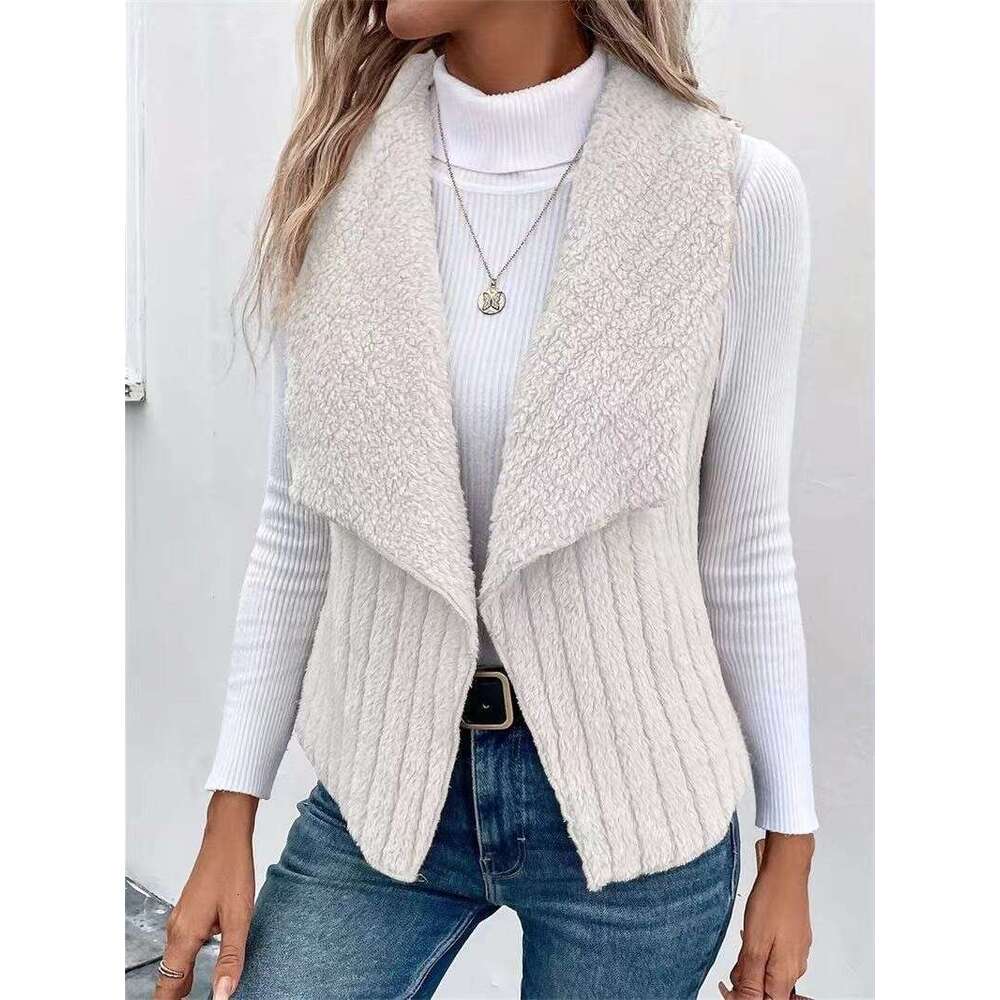 Autumn And Winter New Fashion Casual Simple Sleeveless Versatile Vest Jacket B5