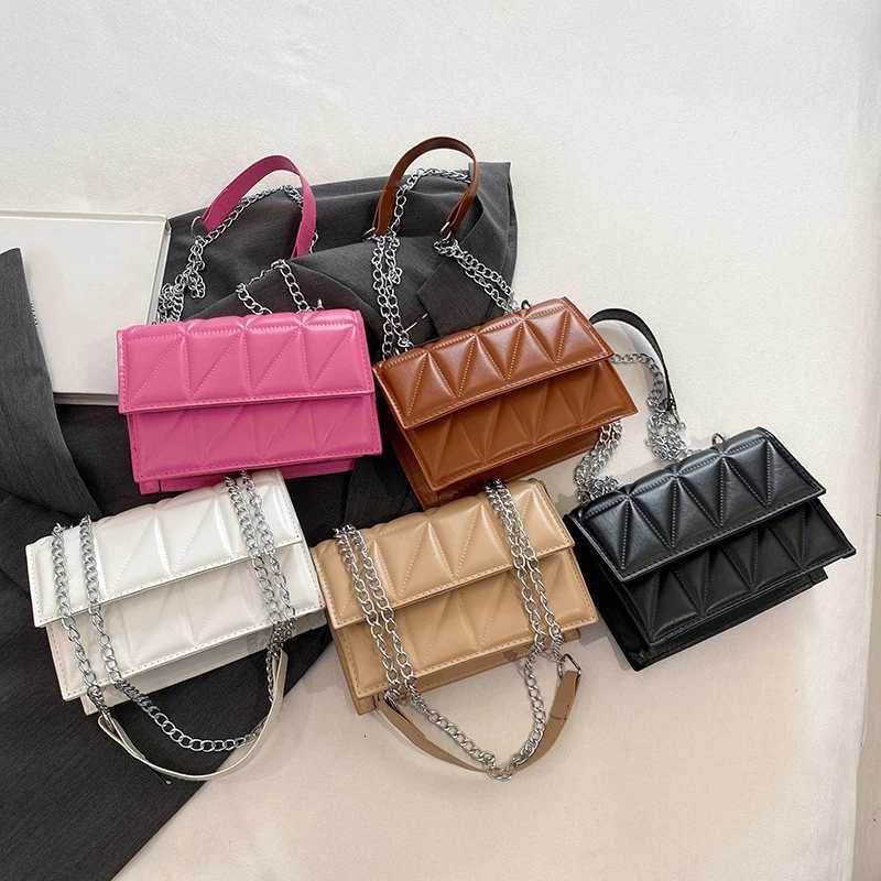 Designer Fashion Women Shoulder Bag Ladies PU Leather Handle Handbags Chain Strap Crossbody Bags for Women XJ250704