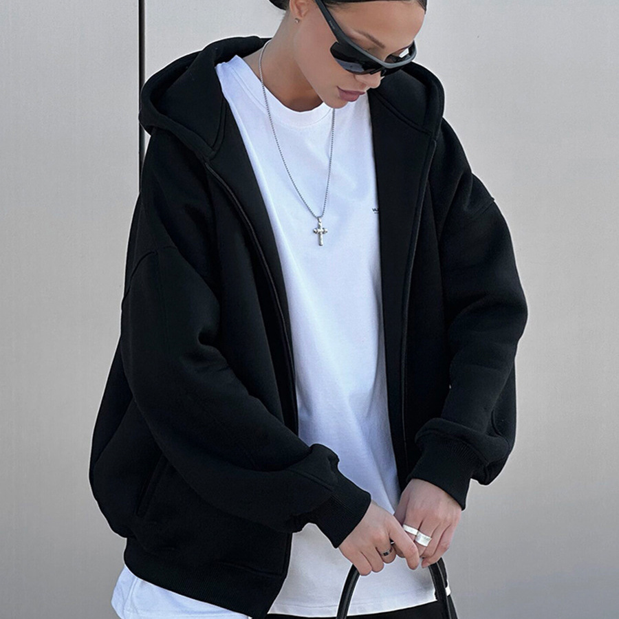 Free shipping designer coat for women Simple fashionable casual solid color comfortable jacket cardigan design