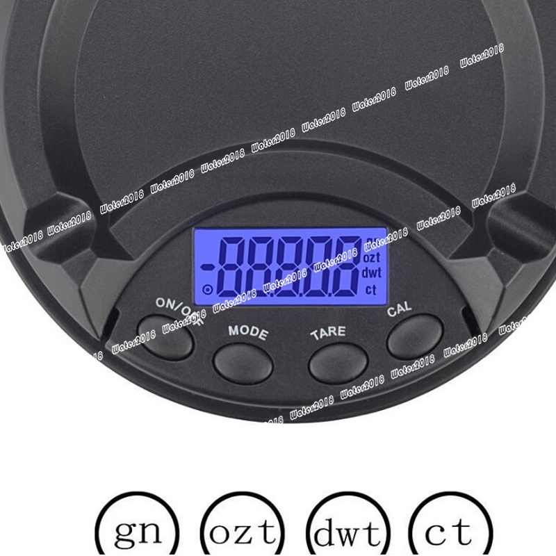 Ashtray Digital Scale Electronic Pocket Scales For Gold Silver JewelryScale High Precis 500G/0.01G