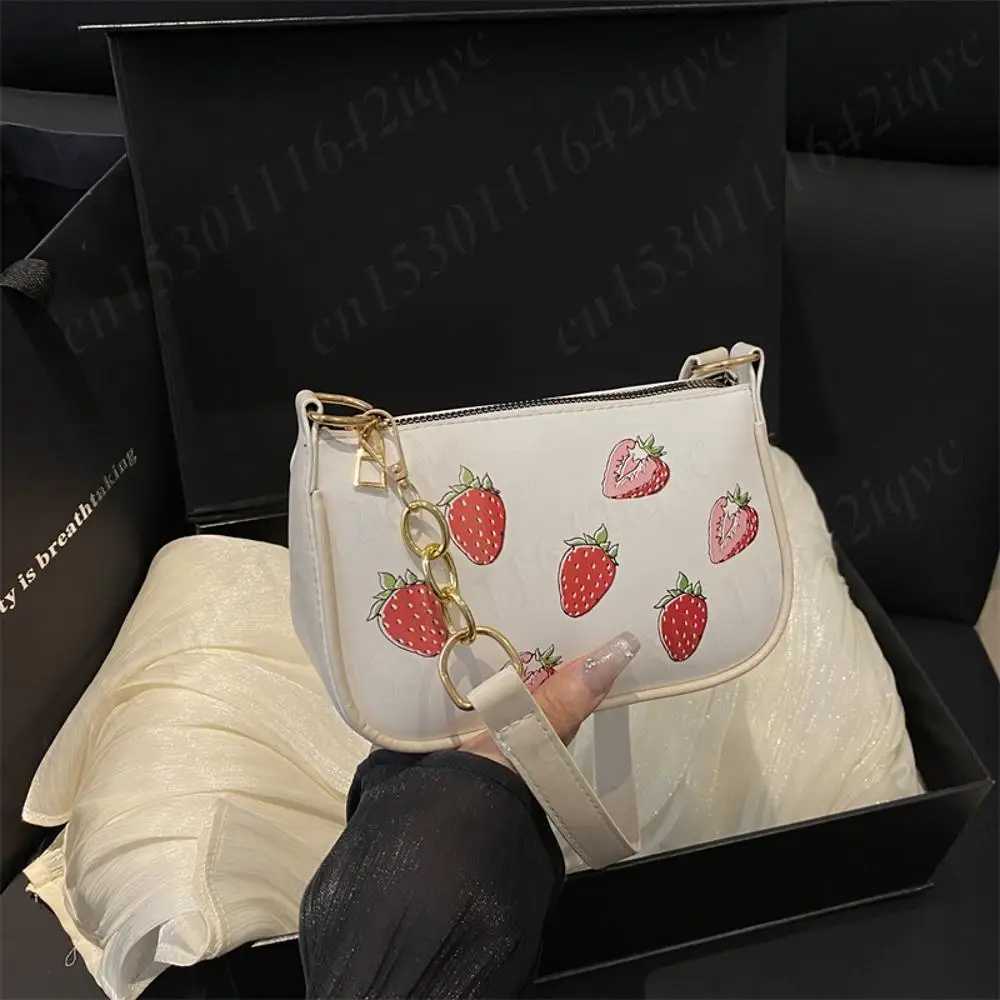 ry Print Leather Shoulder Handbag Wen Luxury Designer Underarm Pouch Wristlet Golden Zipper Small Wallet Daily Armpit Bag Y250722