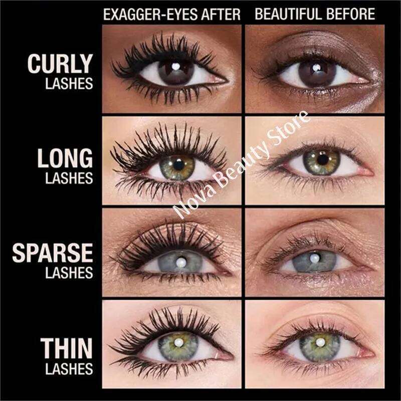 Lengthening Mascara Waterproof Long Lasting Silky Lash Black Eyelashes Extension Make Up Beauty Eye Korean Cosmetic X250722