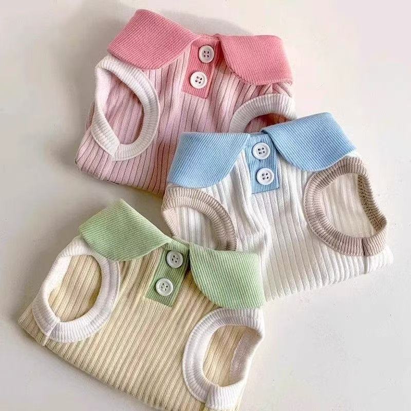 T785 Summer anti-hair loss and anti-shedding thin pet vest for small dogs