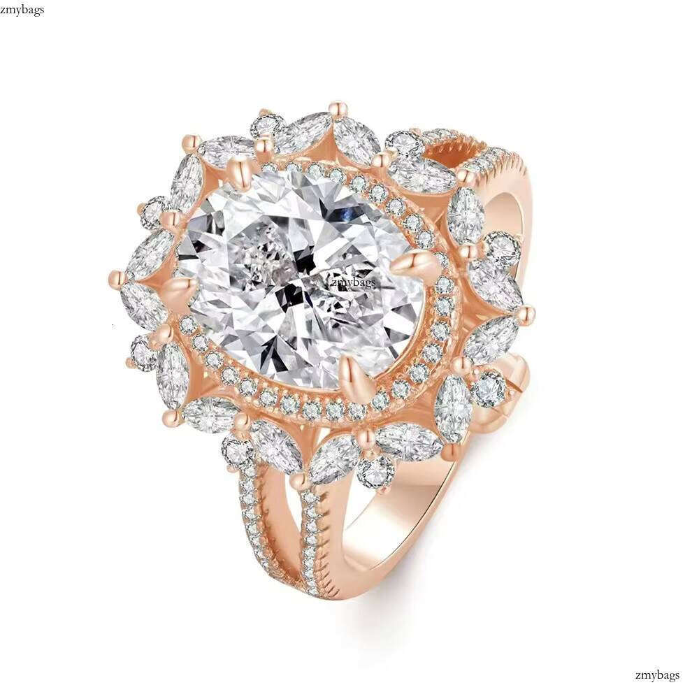 Sterling Silver Gold Plated Various Popular Women's Clothing Elegant Cute Luxury Ring