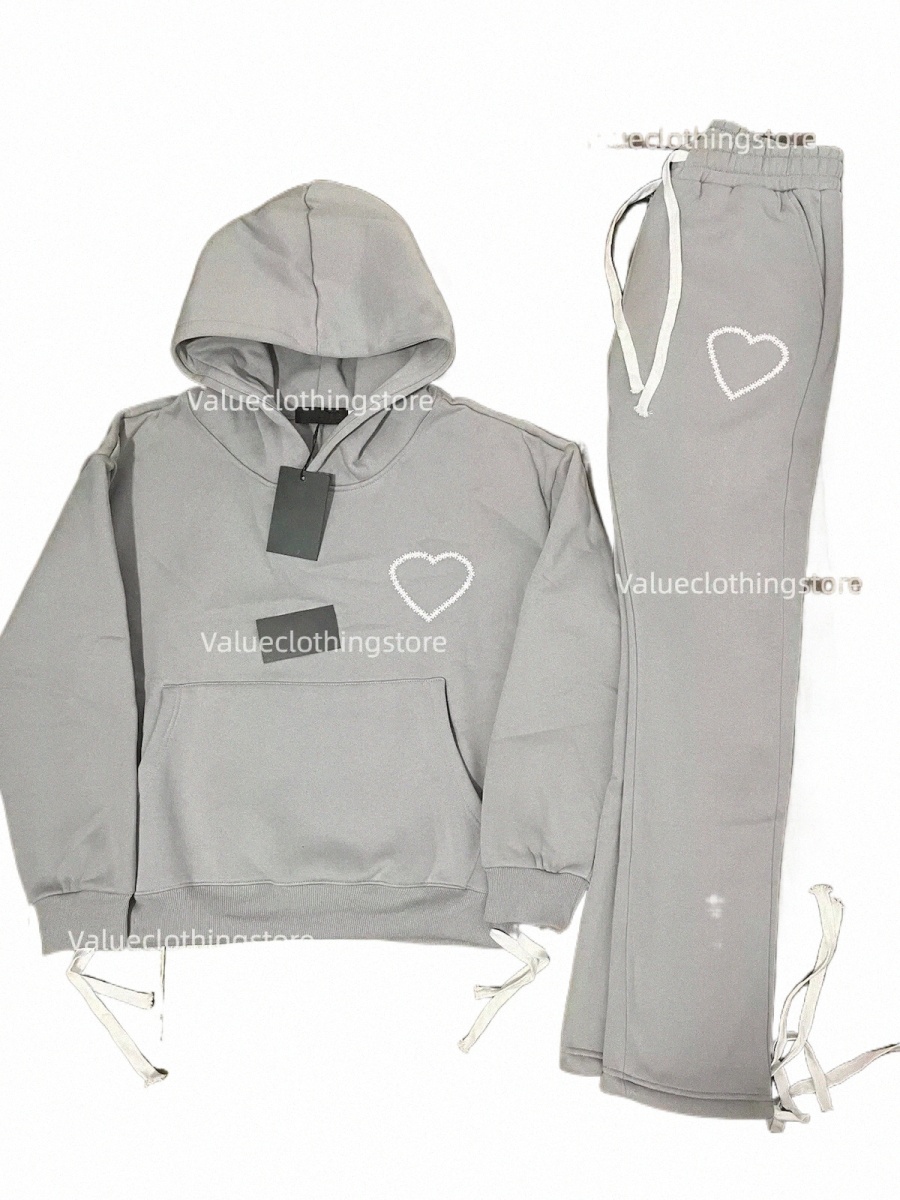 10a Mens Tracksuits Sportswear Set 100%Cotton Winter Embroidery shooter warm women Y2k hoodies Designer long sleeve hoody pullover with pants Hight Qu Y7iy#