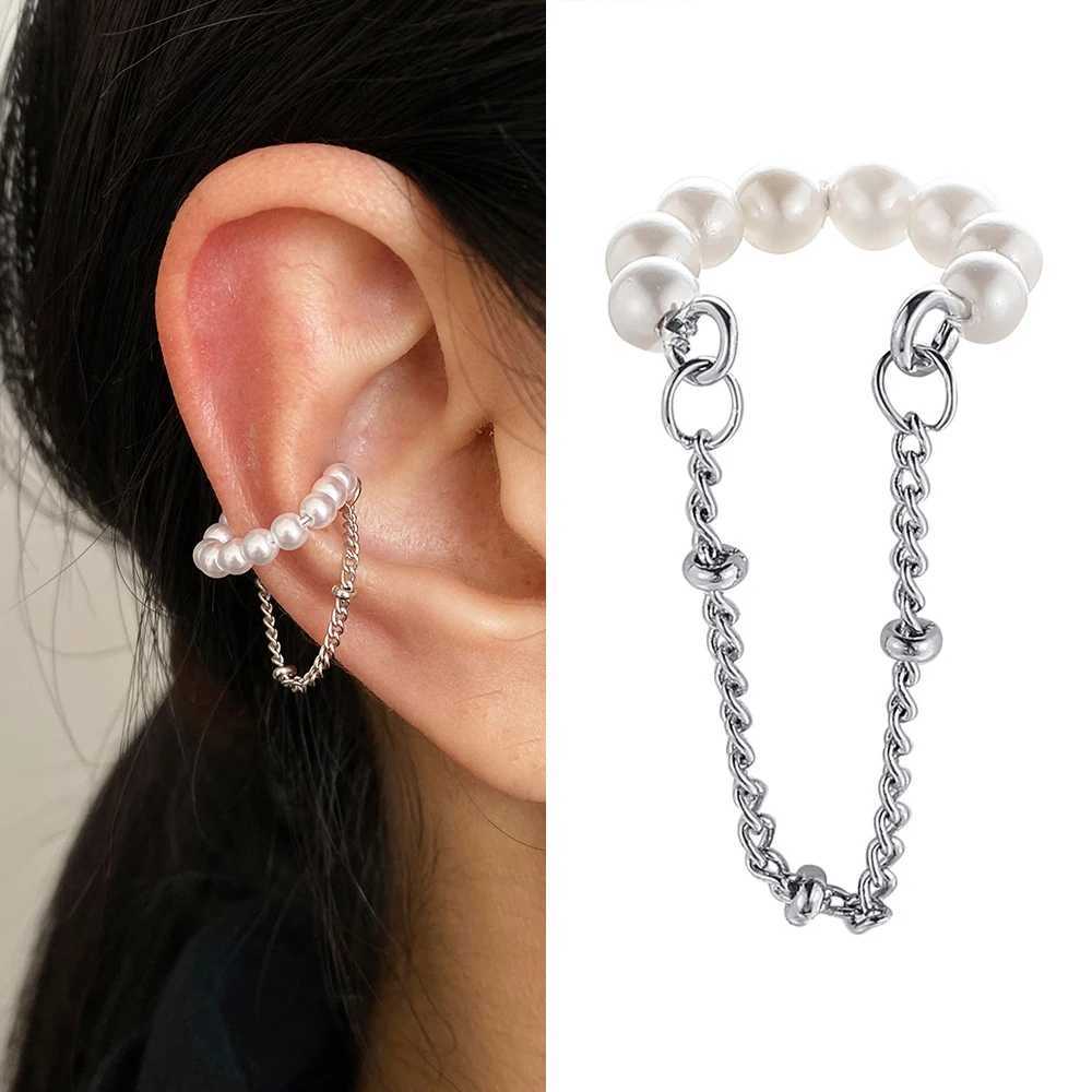 Delicate Tassel Clip Earrings Female Buckle Ear Cuff No Piercings Fake Cartilage Ear for Women 2024 Fashion Jewelry Gifts XJ250722
