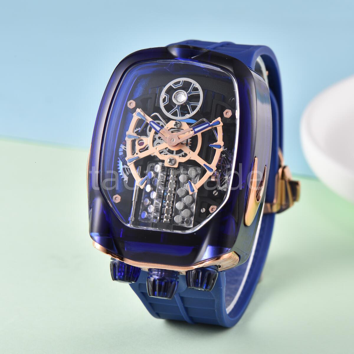 Jacobnco Watch Designer Watch Tourbillon Watches 10A Quality Mechanical Movement Uhr S71p Diamond Reloj Iced Out Watches Men Montre Luxe Iason007 Watchbox 1cb