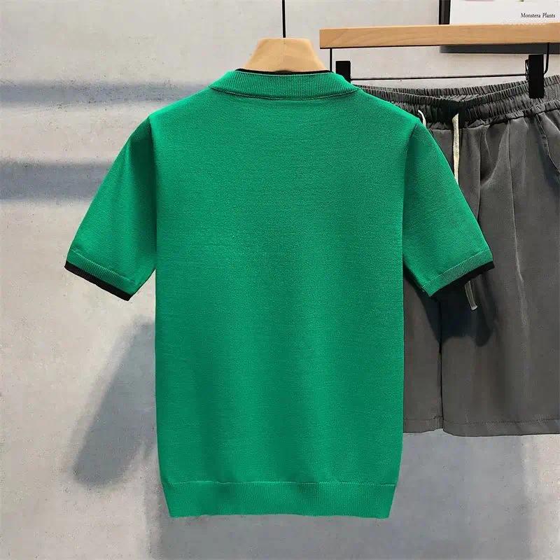 Men's Sweaters High quality Faionable Ort Sve Knitted Sweater For Men Slim Fit Busin F Spring Autumn Trendy Versatile Top