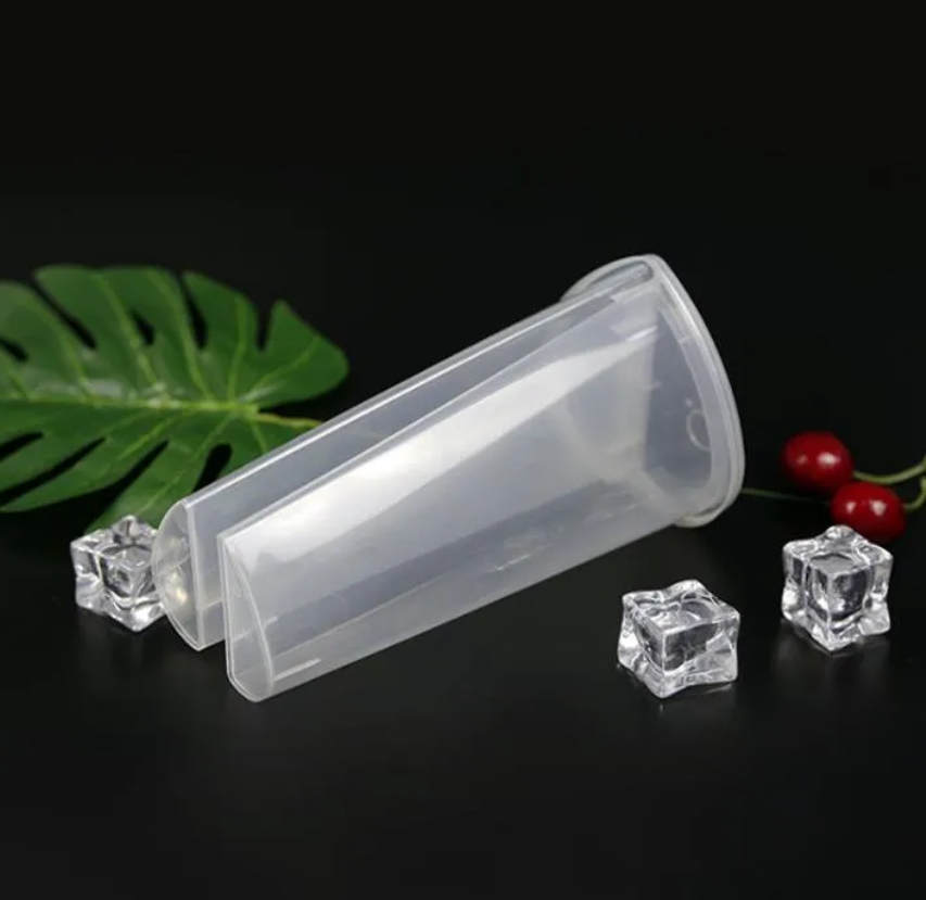 600ML Heart Shaped Double Share Cup Transparent Plastic Disposable Cups with Lids Milk Tea Juice Cups for Lover Couple