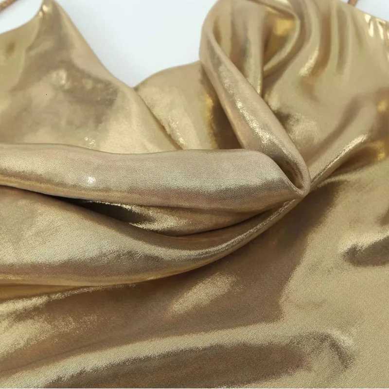 2025 Sexy Gold Silver Dress for Women Glitter Backless Short Dresses for Women Prom Gala Party Mini Dresses for Women XJ250722