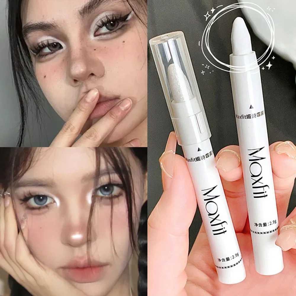 1pc Shimmering Highlight Stick Glitter White Eyeshadow Pencil for Bright Eyes Dazzling Effect Makeup Highlighter Pencil W250722