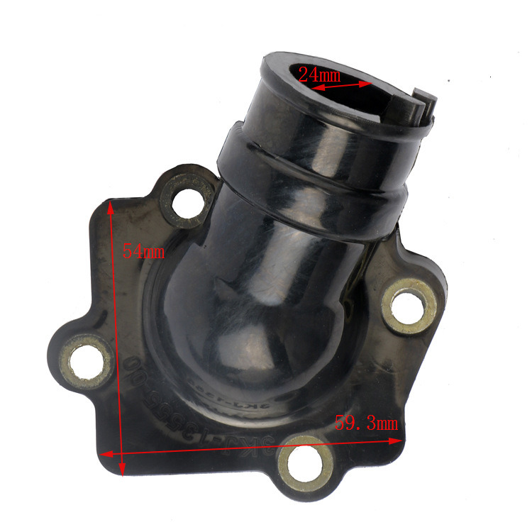 3KJ-13555-00-00 CY50 Jog50 motorcycle carburetor interface rubber intake manifold