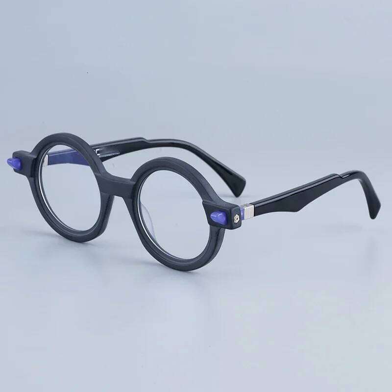 Germany Acetate Maske Q7 Brand Sunglasses Round KUB Handmade Men Sun Glasses Original Classical Retro Eyeglasses for Women