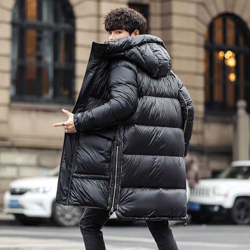 Down Jacket For Men Winter 2024 Luxury Brand Fluffy Jacket Youth Student Puffer Coat Women With Hood Clothing Men Down Coat Long W250722