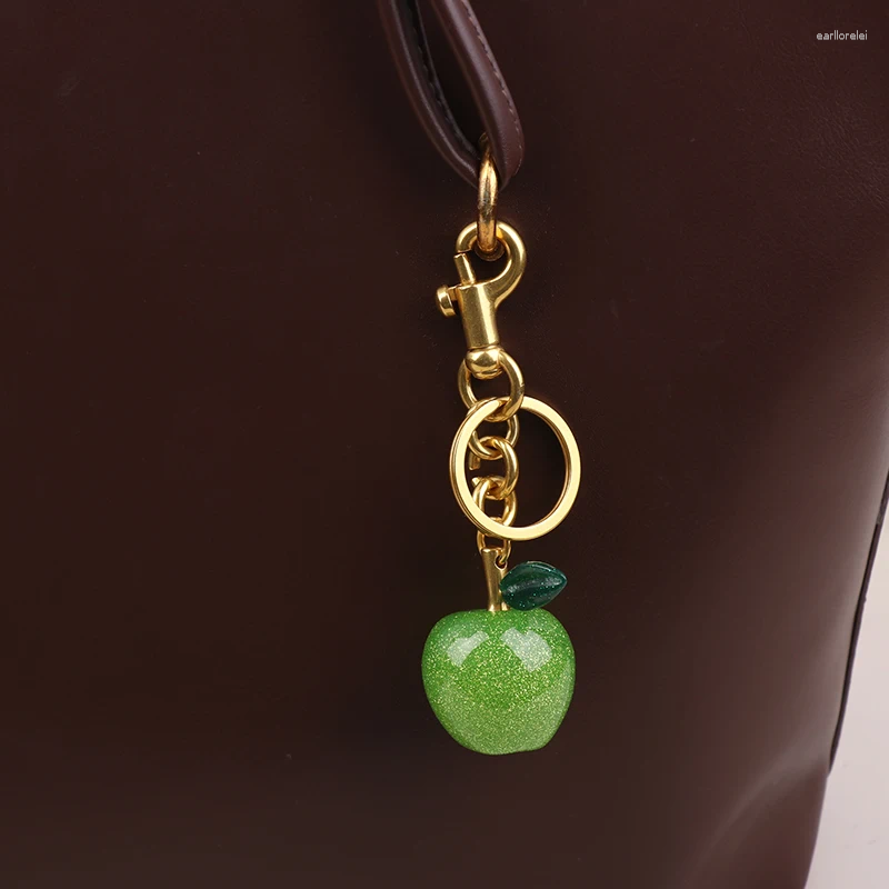 Keychains Cute Bag Charms - Pear & Apple Pendant for Handbags, Purses, Accessories, Decorative Gifts Z260130