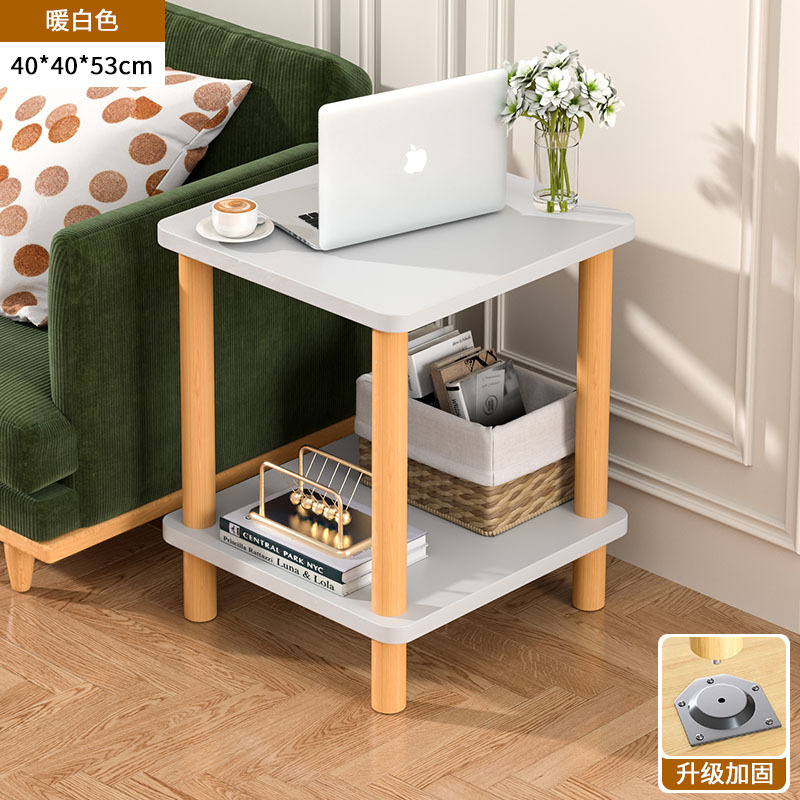 M7217 Sofa side table coffee table home movable bedroom small apartment bedside table