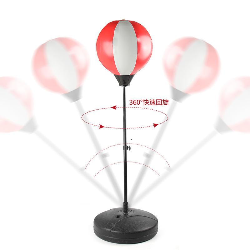 Punching Balls Adjustable Vertical boxing ball Fitness Boxing Punch Children's boxing punching bag gloves tumbler vertical training equipment 230