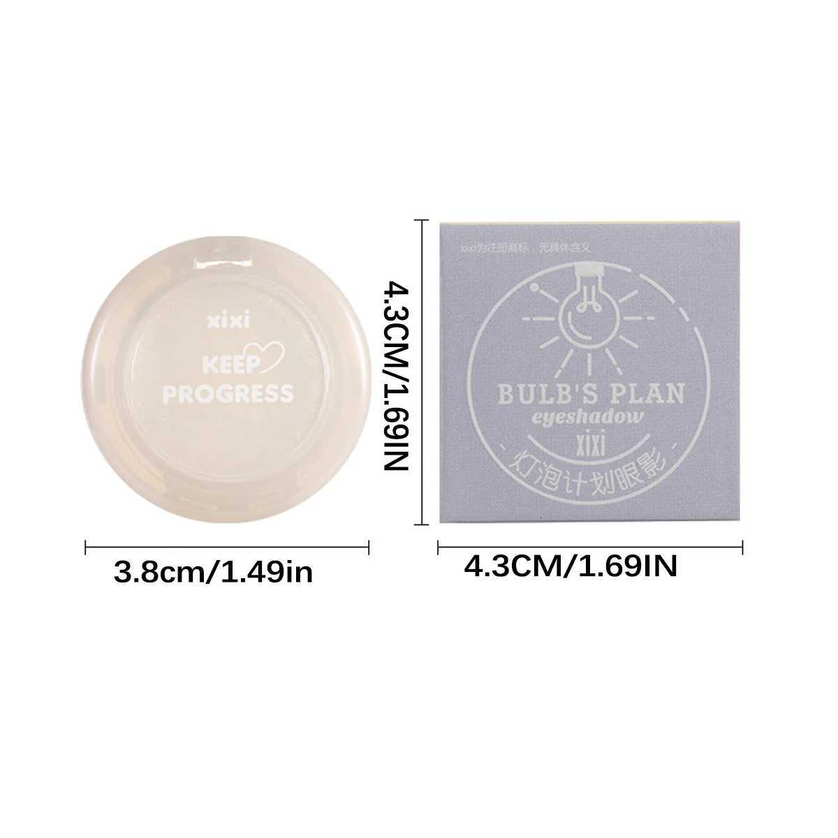 Monochromatic eyeshadow liquid highlighter stereo brightening high gloss sleeping silkworm W250722