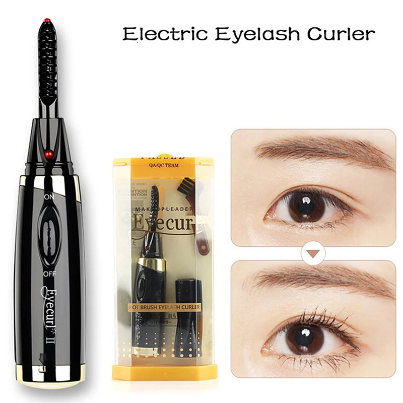 Intelligent Portable Heated Electric Natural Curling Eyelash Curler Eyelash Care Tool Professional Electric Eyelash Brush Curler 250716