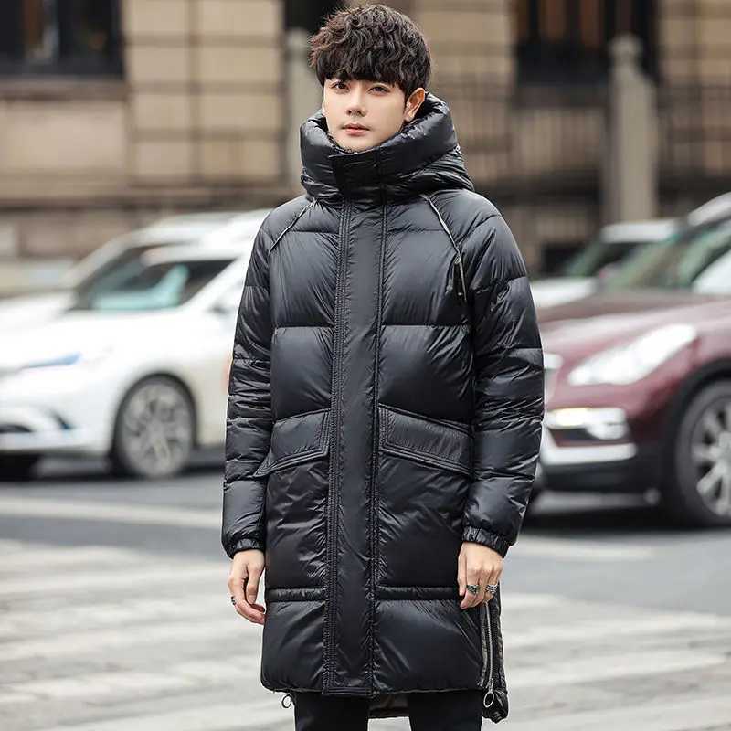 Down Jacket For Men Winter 2024 Luxury Brand Fluffy Jacket Youth Student Puffer Coat Women With Hood Clothing Men Down Coat Long W250722