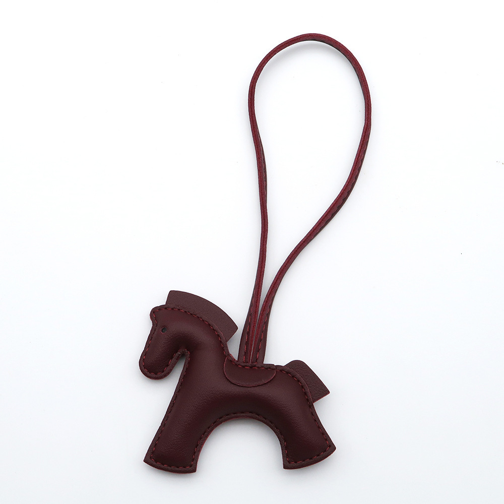 Pendant PU Leather Bag Pendant High-End Versatile Bag Accessory Car Hanging Ornament 250722