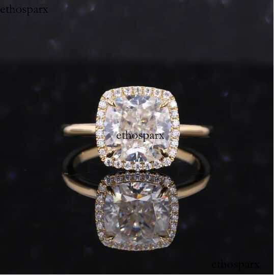 Starsgem Custom Diamond Wedding Ring Woman S925 10K 14K 18K Gold Fine Jewelry Engagement Moissanite Ring