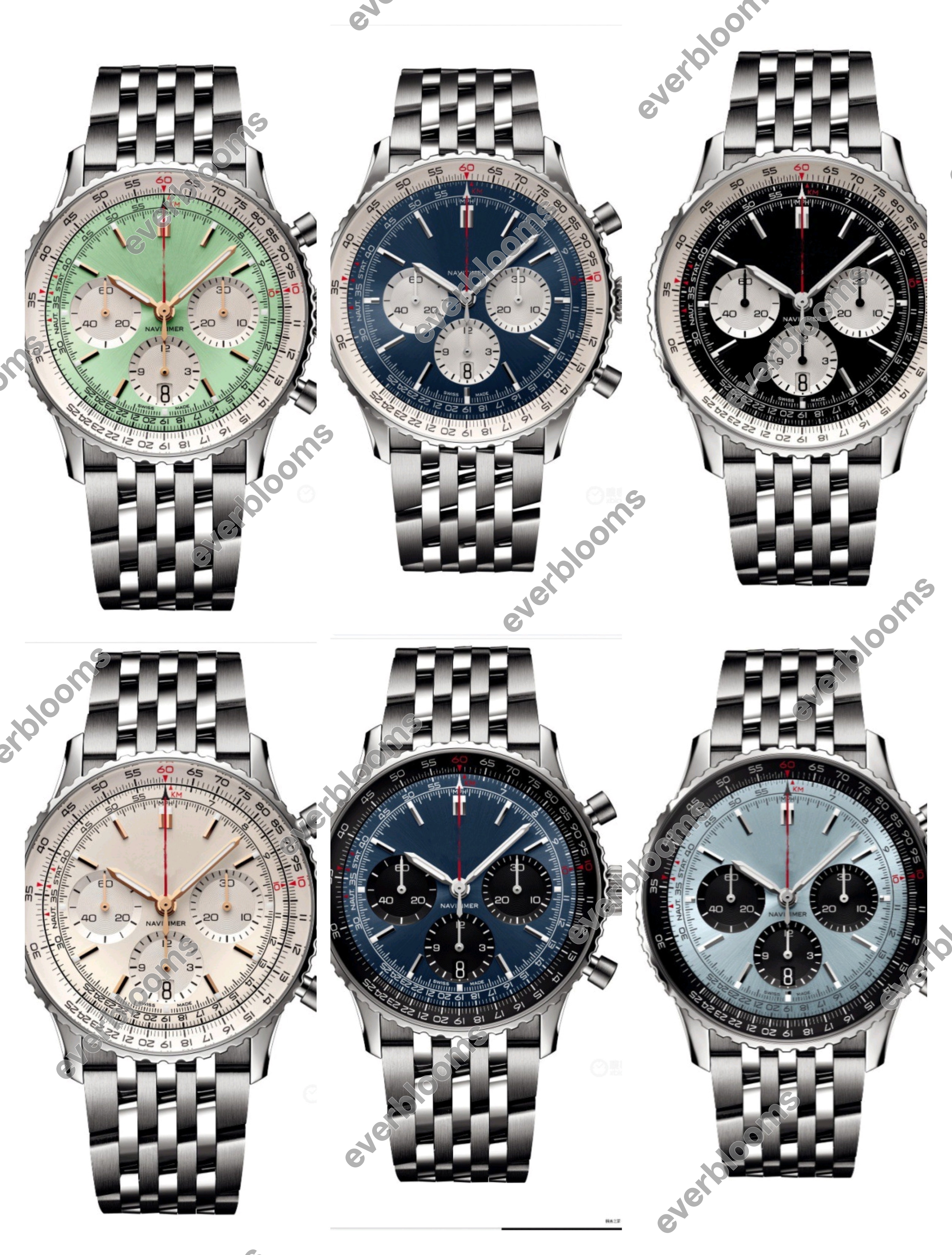 Designer watches 2025 new style hot sports watches 46mm men's high quality multi-functional chronograph watches