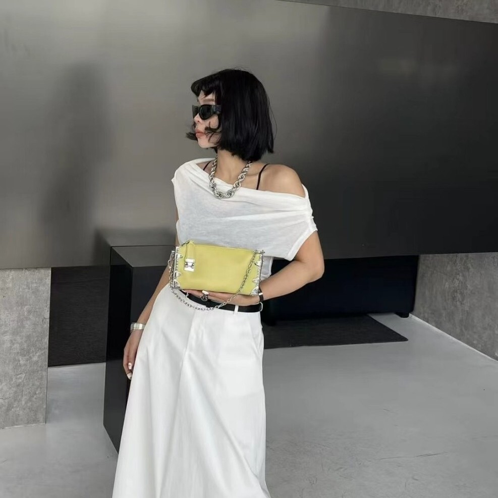 Free shipping designer bag 2025 High End Lock Chain Underarm Bag For Women New Soft Leather Fashion Versatile Bag Single Shoulder Bag Crossbody Bag