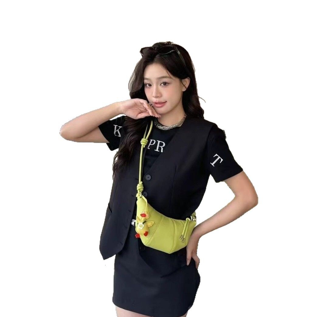 Free shipping designer bag 2025 Niche Fashionable Solid Color Horn Bag For Women New Simple Versatile Bag Shoulder Bag Crossbody Bag