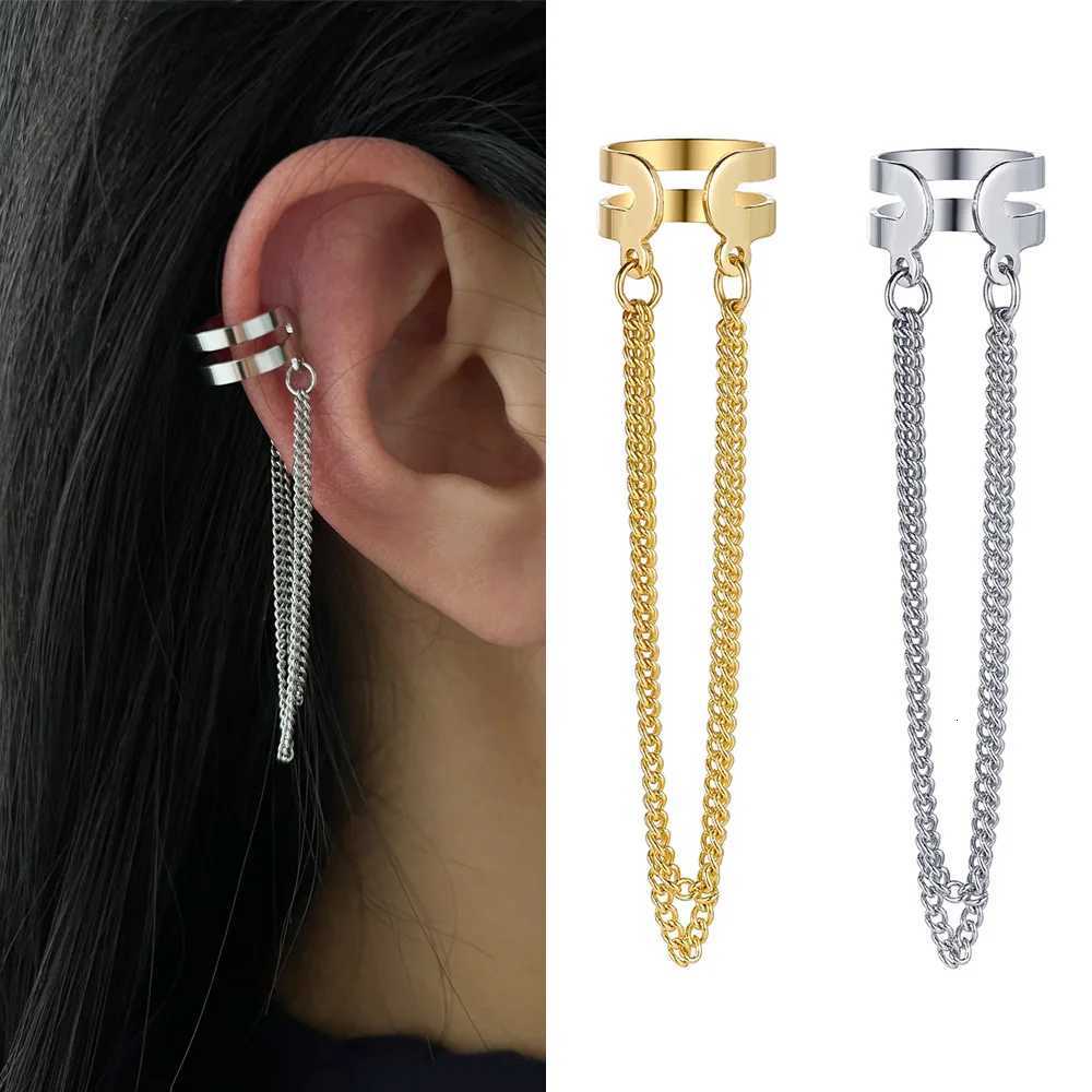 Delicate Tassel Clip Earrings Female Buckle Ear Cuff No Piercings Fake Cartilage Ear for Women 2024 Fashion Jewelry Gifts XJ250722