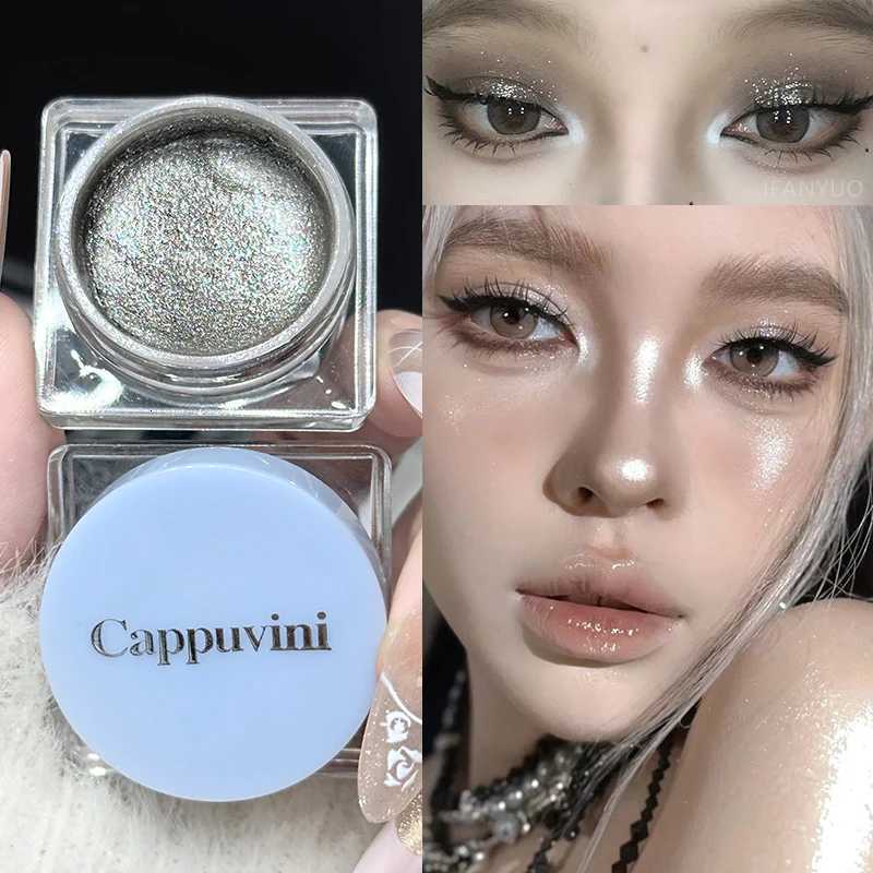 6color High Gloss Liquid Glitter Highlight Contour Palette Face and Body Brighten Shine Liquid Eyeshadow Natural Contour Makeup W250722