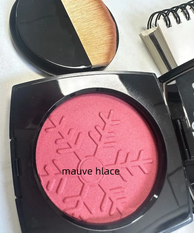 3 colors Snowflake Blush Powder Matte Face Blush Blendable Formula Long Lasting Moisturizing Waterproof Light