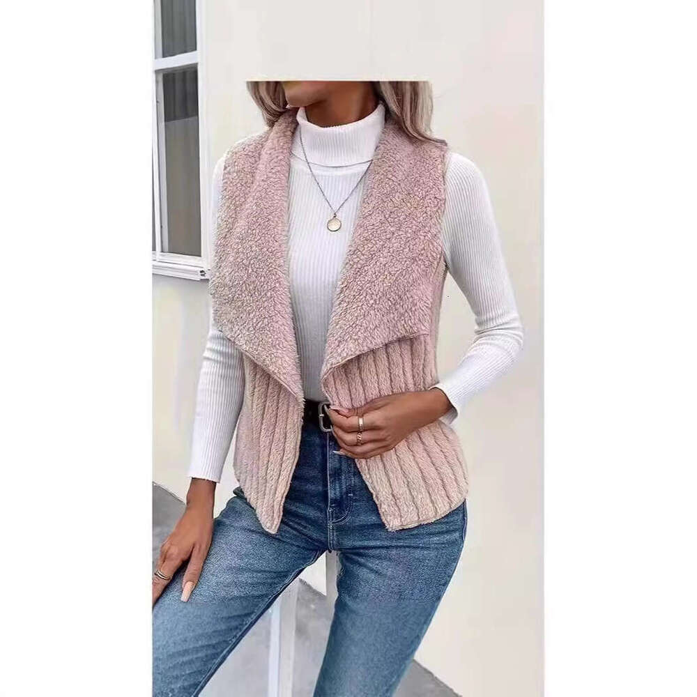 Autumn And Winter New Fashion Casual Simple Sleeveless Versatile Vest Jacket B5
