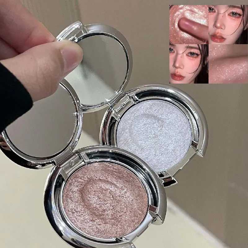 Light Shadow Highlighter Mashed Potato Diamond Shining High Gloss Paste Shimmering Fine Flash Brightening Contouring Highlights W250722