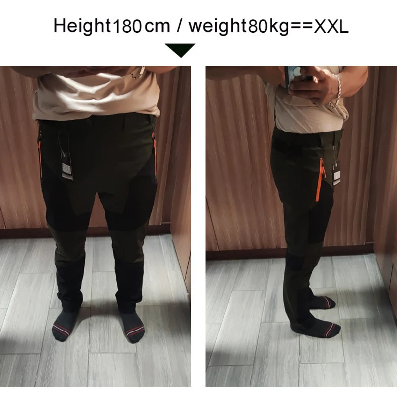 TRVLWEGO Men Summer Sports breathable Pants Hiking Trousers Camping Splash Prevention Quick Dry UV Resistant Elastic Thin 250717