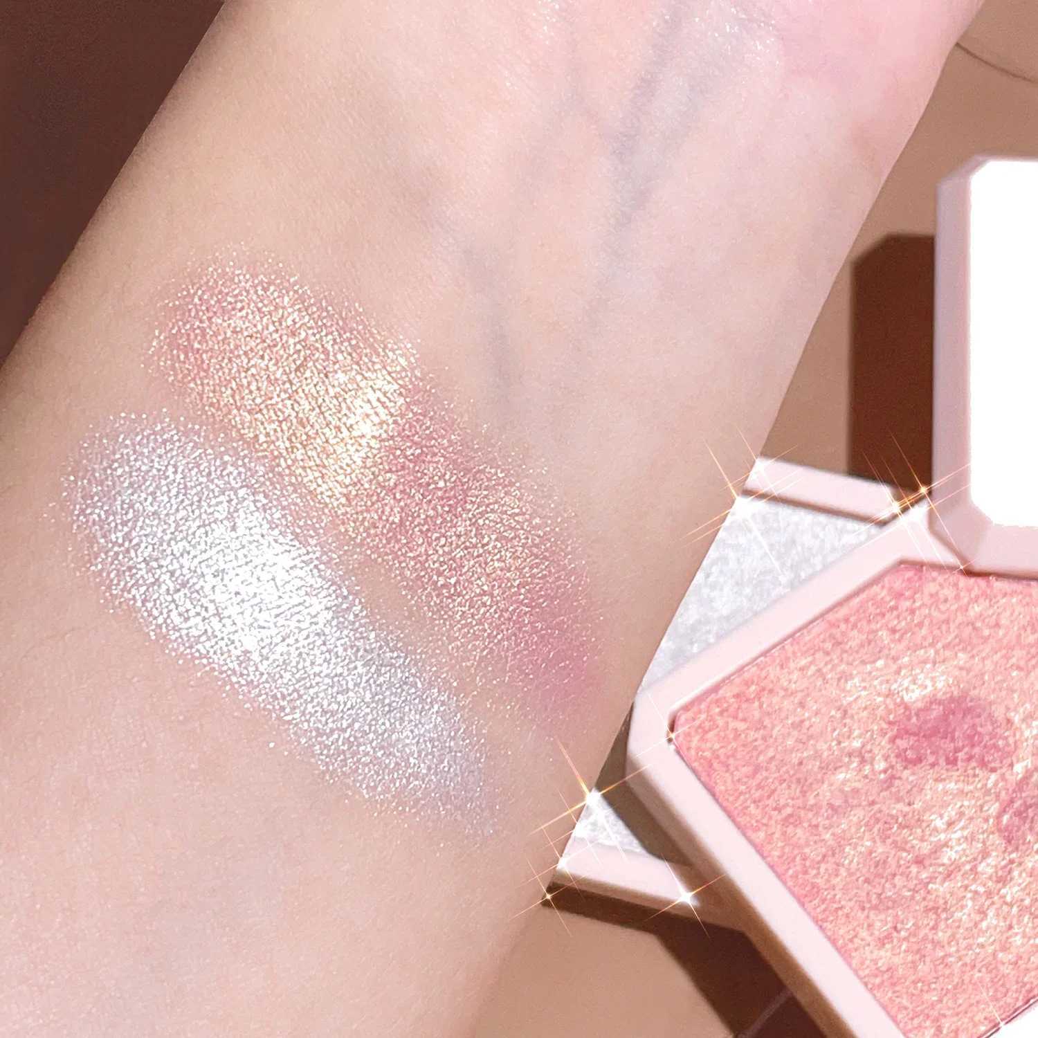 2-Layer Highlight Contour Palette - Radiant Matte Shine for Perfect Face Sculpting W250722