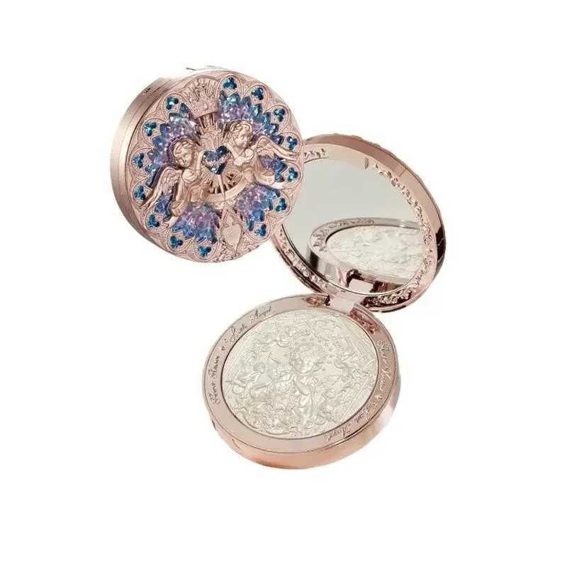 Little Angel Collection Relief Highlight Face Powder Illuminator Makeup Contour Highlighter Palette 8g/0.3Fl.oz W250722