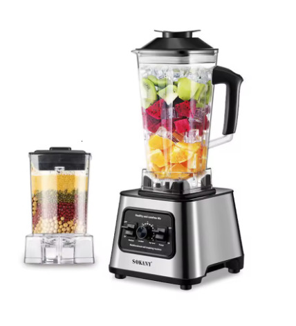 6000W Powerful Blender, Blender Smoothie Maker Table Blender with 2.5L Container, Professional Blender Mixer for Ice,Nut,Fruit