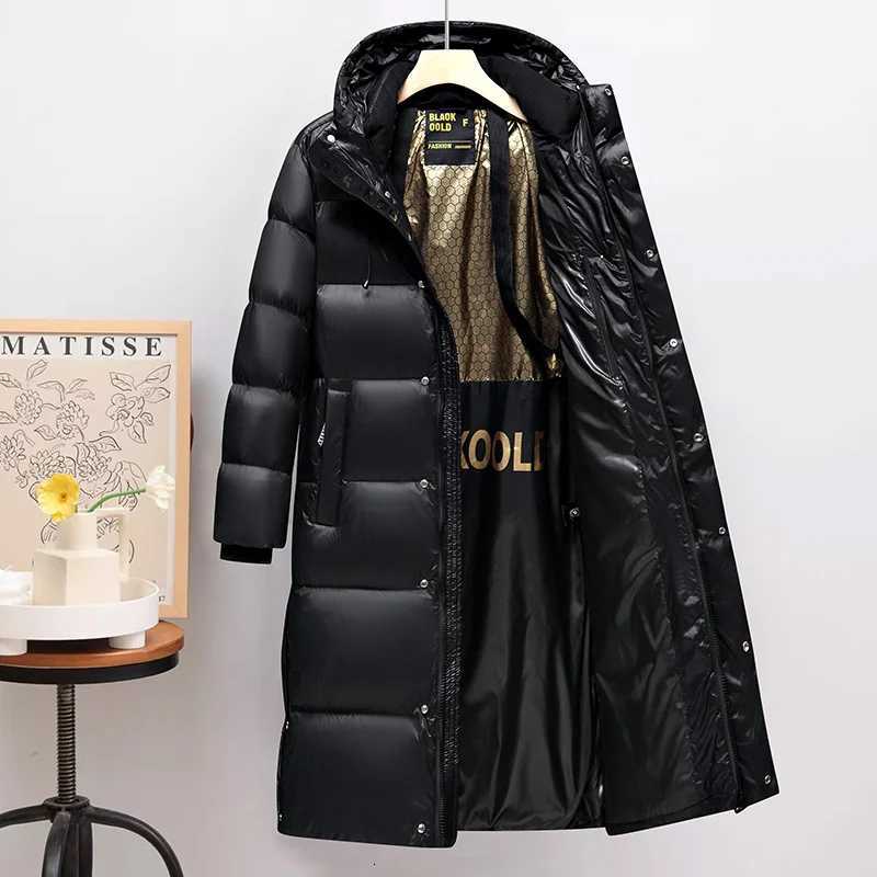 Long Waterproof Warm Jacket For Men White Goose Down Puffer Coats Winter Warm Heated Parka Luxury Puffer Windbreaker W250722