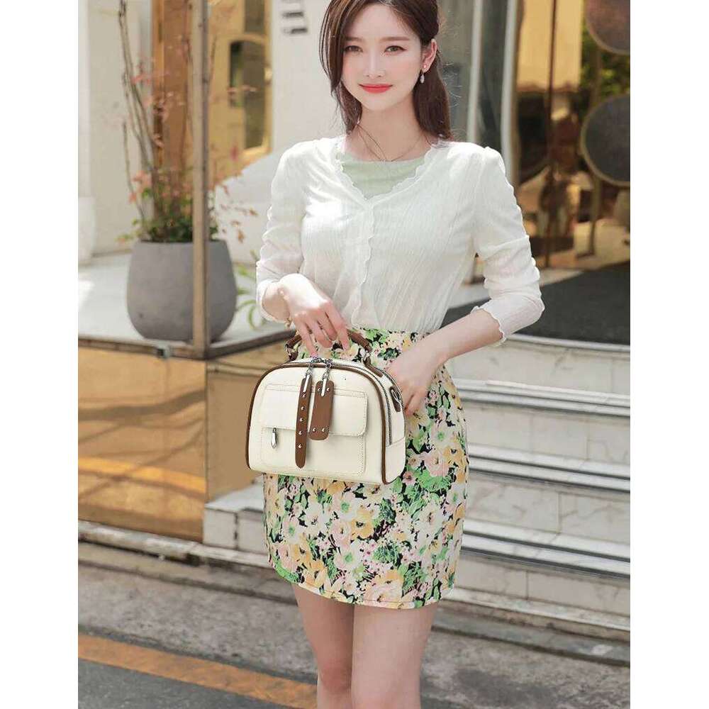 Designer Bags New Brand Bag For 2025 Designer Handbag Women Handbags Leather Printed Monogram Single Shoulder Straddle Bag Luxury Bag