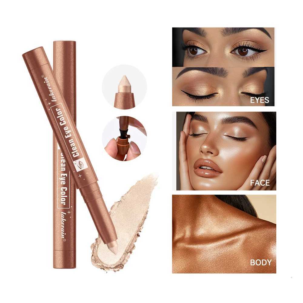 10pcs/lot Cosmetic Palette Shimmers/highlighters Makeup Korean Face Highlighter Pencil Powder Bronzer Stick Bronzers Contour Sticks Eyes W250722