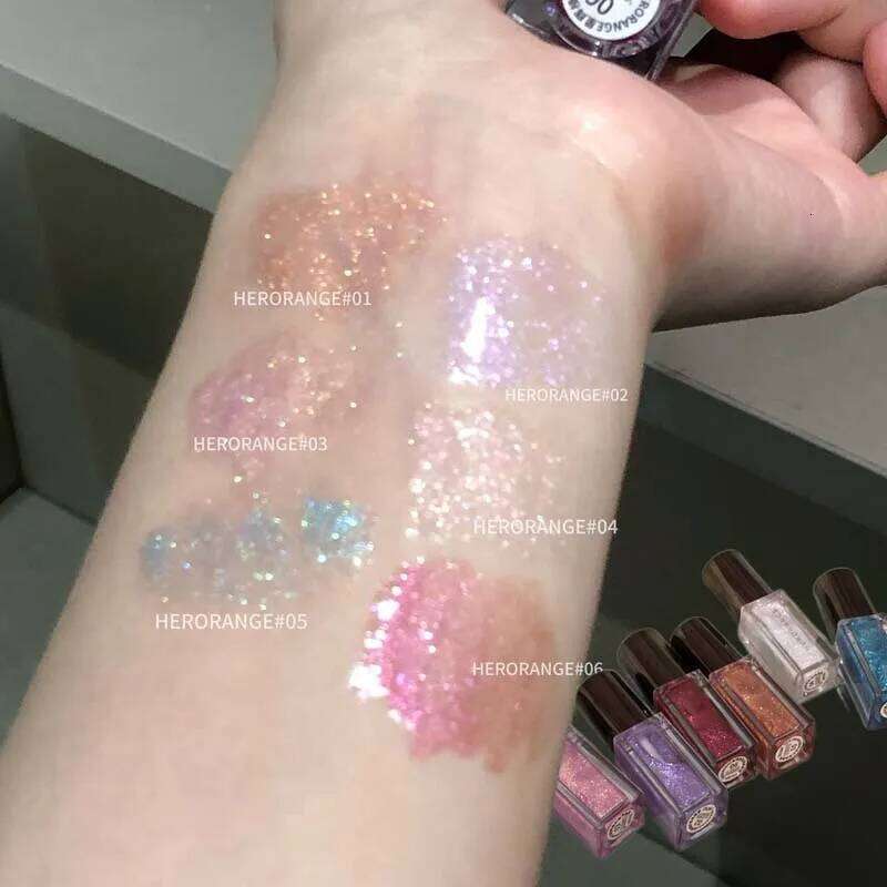 6 Colors Dia Shimmer Glaze Sparkling Lip Gloss Clear Glitter Metallic Pink Liquid Lipstick Moisturizing Sexy Lips Makeup X250722